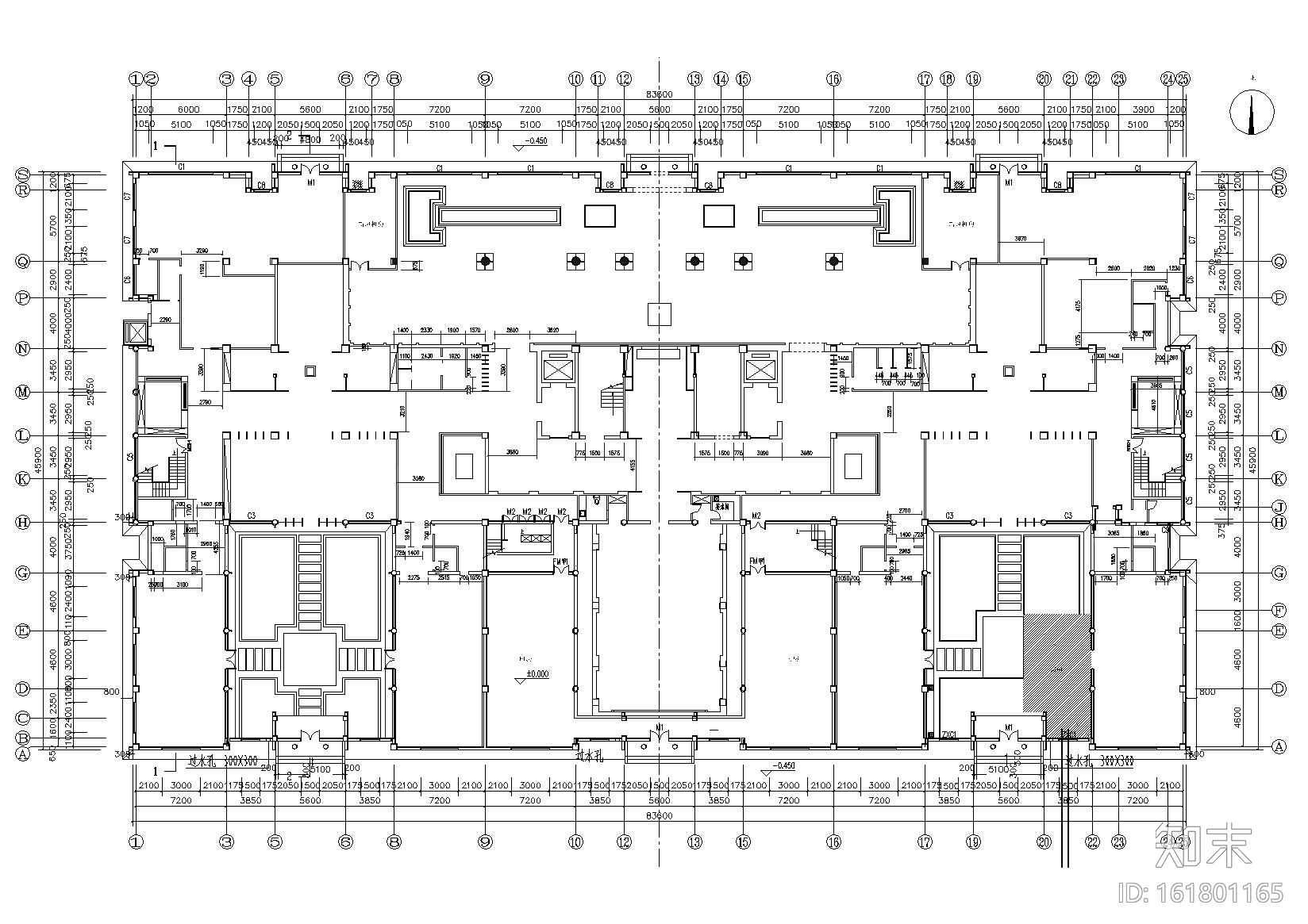 北京燕佳--闽商会所装饰项目施工图+效果图cad施工图下载【ID:161801165】