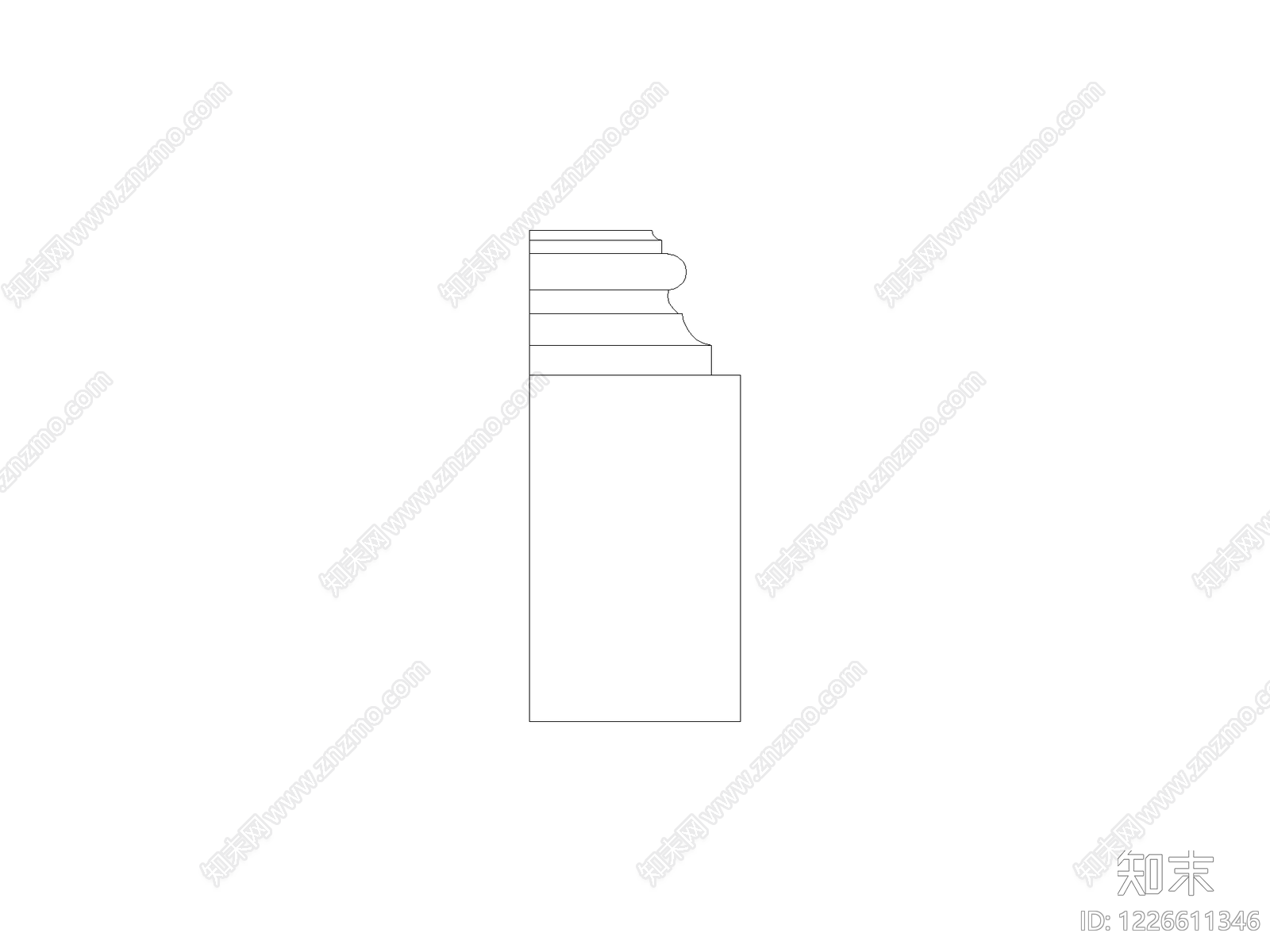 综合硬装构件图库CAD图纸