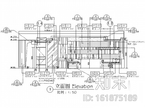 [上海]时尚豪华酒店样板房室内设计CAD施工图cad施工图下载【ID:161875189】