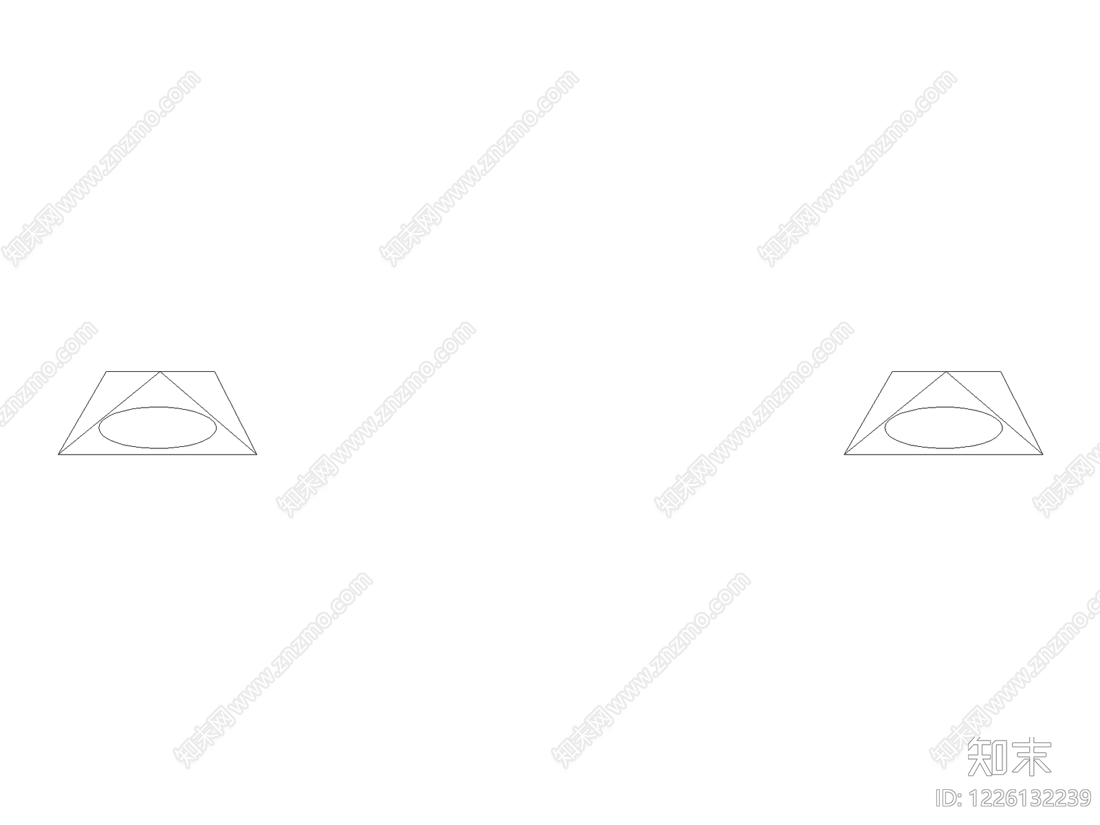 现代灯具图库CAD图纸