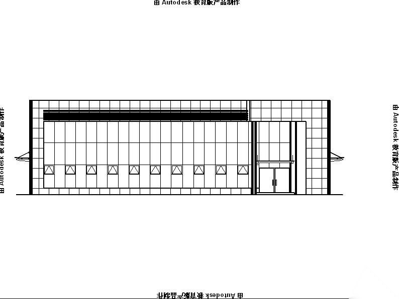 [宁夏]两层钢结构4S汽车店建筑施工图（含三个方案）cad施工图下载【ID:165620134】