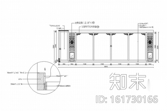 [湖南]大型建设集团总部总裁办公室装修图cad施工图下载【ID:161730166】