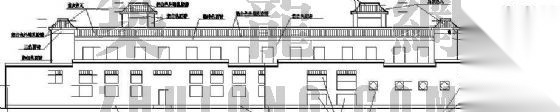 某学校餐厅建筑设计方案cad施工图下载【ID:160727155】