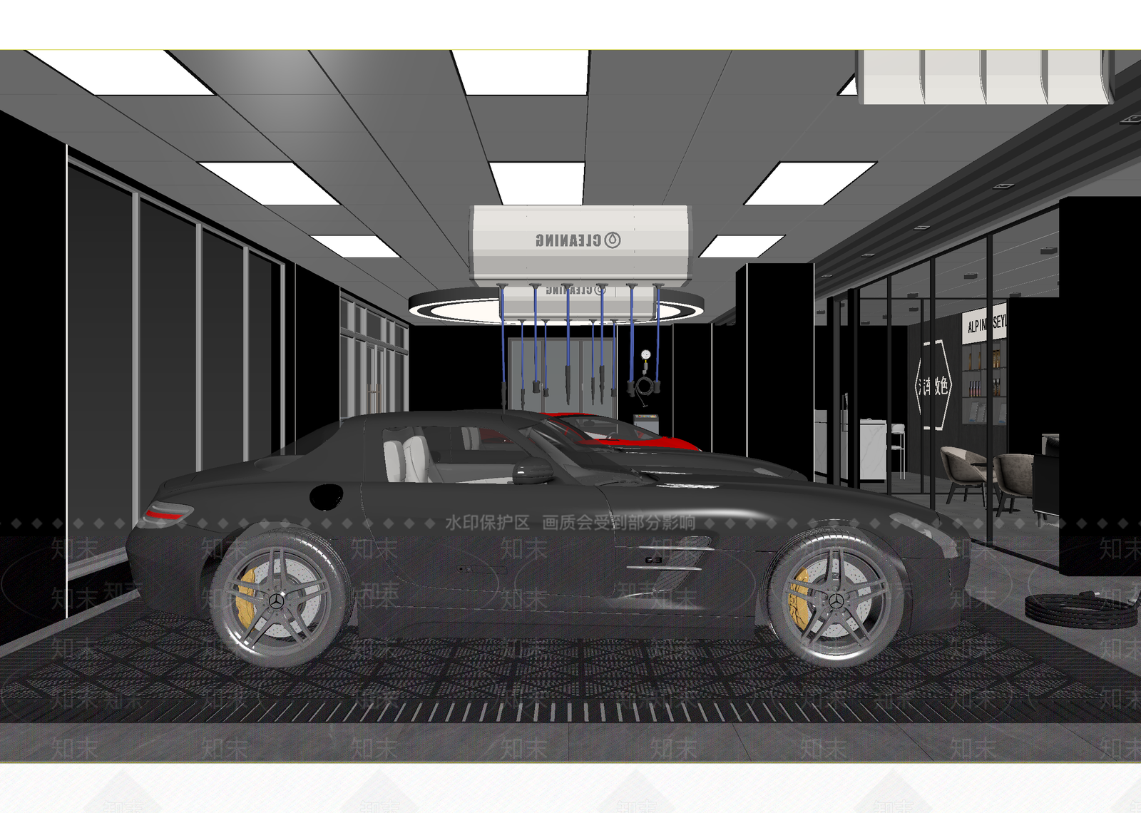 现代汽车展厅3D模型下载【ID:1215046428】