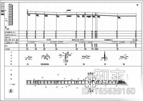 [上海]某市政给水管网施工图cad施工图下载【ID:165639160】