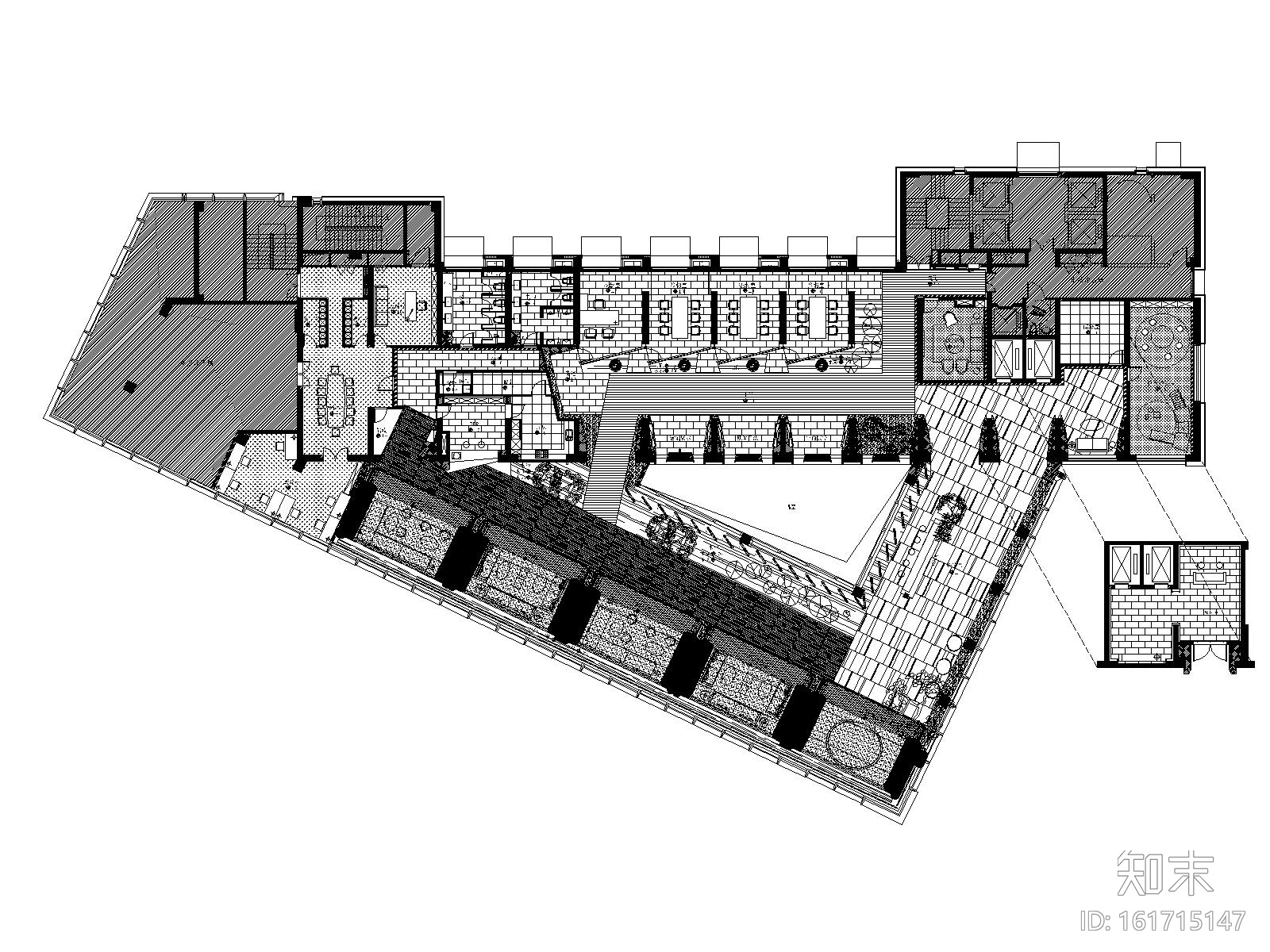 上海珠江铂世·外滩界​售楼处精装修施工图施工图下载【ID:161715147】