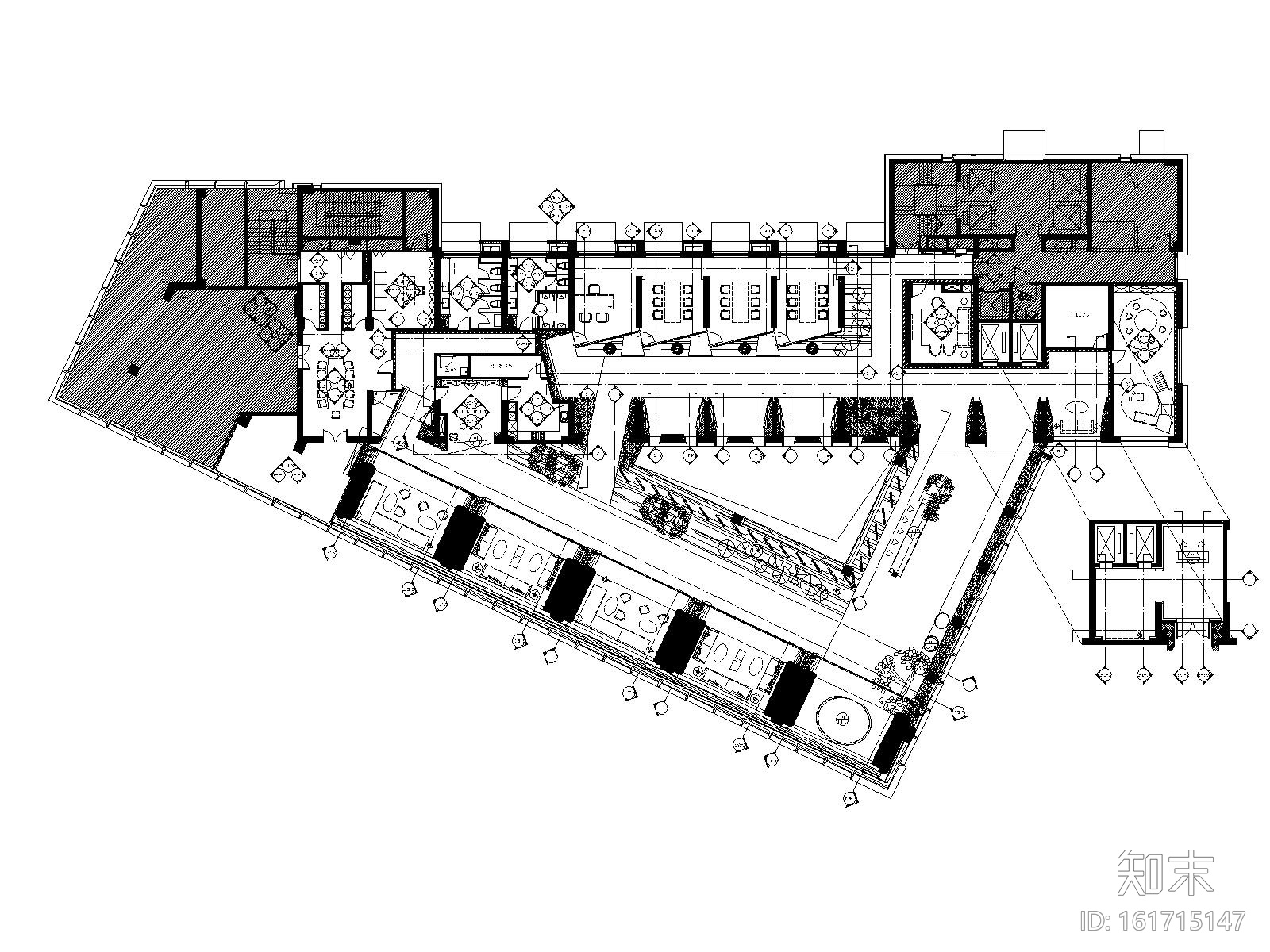 上海珠江铂世·外滩界​售楼处精装修施工图施工图下载【ID:161715147】