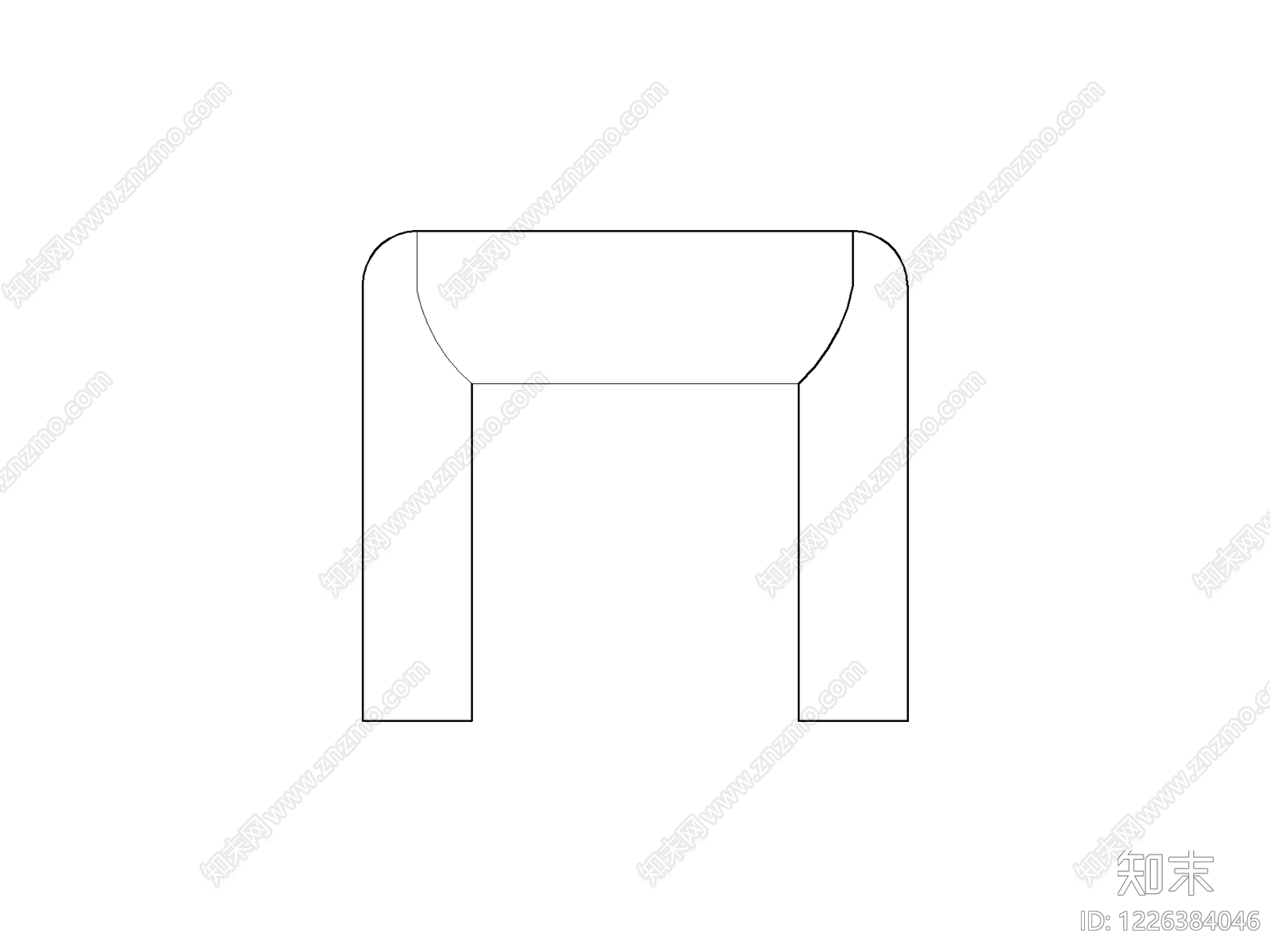 桌子CAD图纸