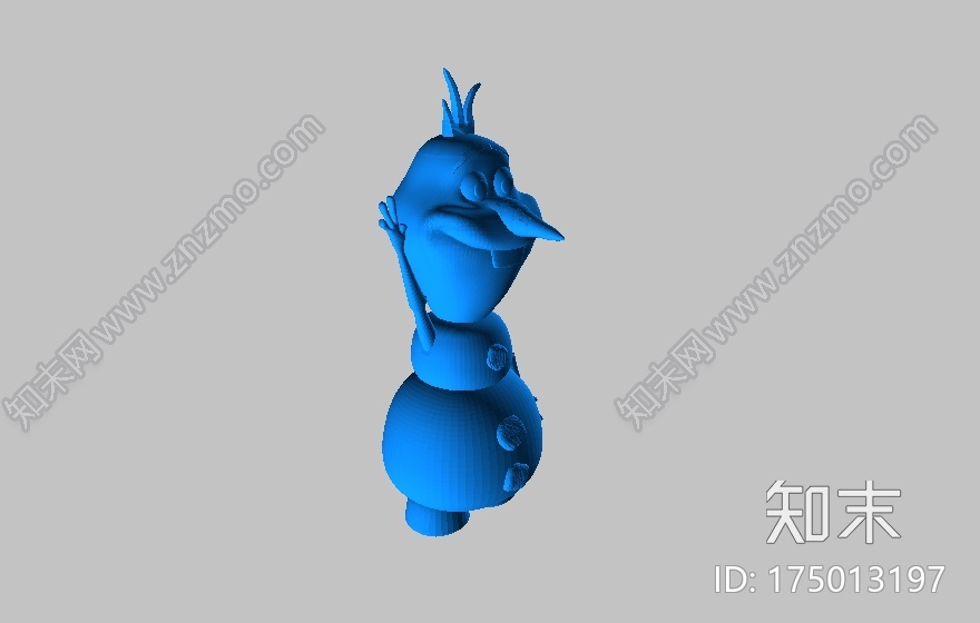 冰雪奇缘--雪宝3d打印模型下载【ID:175013197】