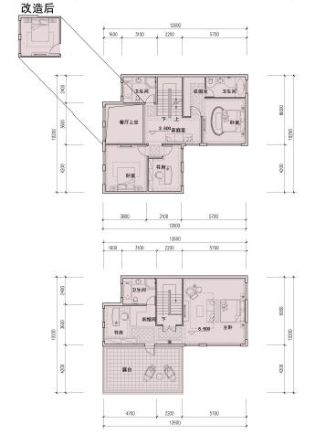 [福建]混合特色低密度高端小镇规划及单体建筑设计方案文...cad施工图下载【ID:166221125】