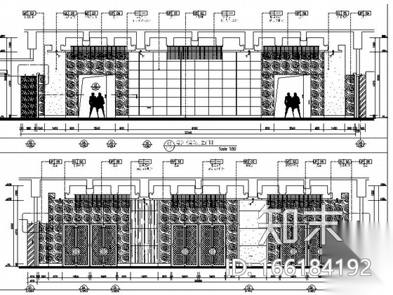 [四川]2.79亿夺标大厦改建四星级高档奢华酒店装修施工...cad施工图下载【ID:166184192】