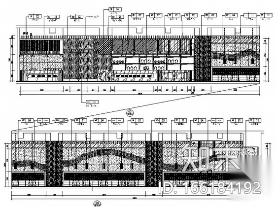 [四川]2.79亿夺标大厦改建四星级高档奢华酒店装修施工...cad施工图下载【ID:166184192】