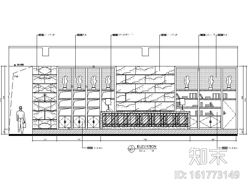 [上海]知名集团奢华五星级酒店室内设计施工图（含高清...cad施工图下载【ID:161773149】