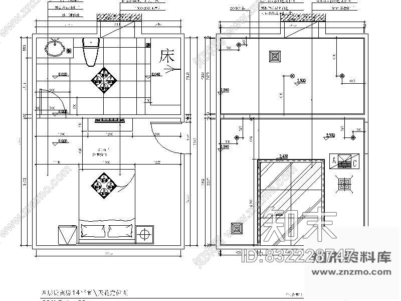 图块/节点贵宾房装修详图IIIcad施工图下载【ID:832228747】