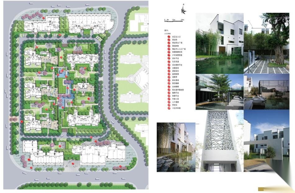 [湖南]中式小区景观深化设计（方案+施工图）施工图下载【ID:161023165】