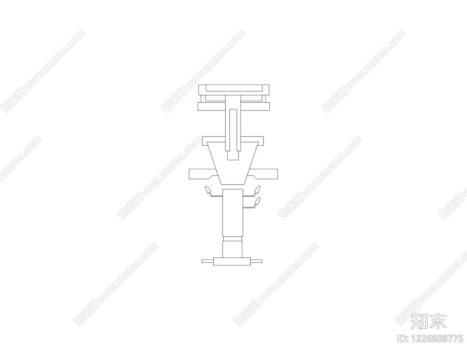 现代运动器材CAD图纸