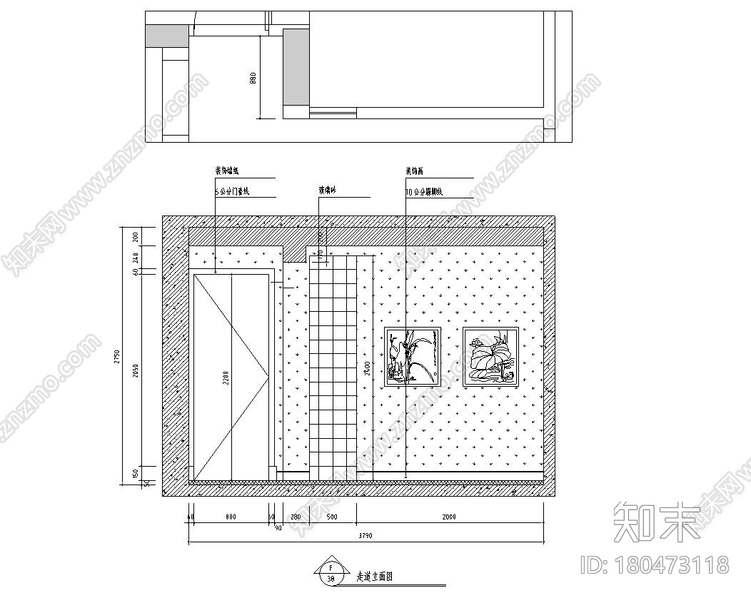 现代中式风格150㎡跃层公寓住宅装修施工图施工图下载【ID:180473118】