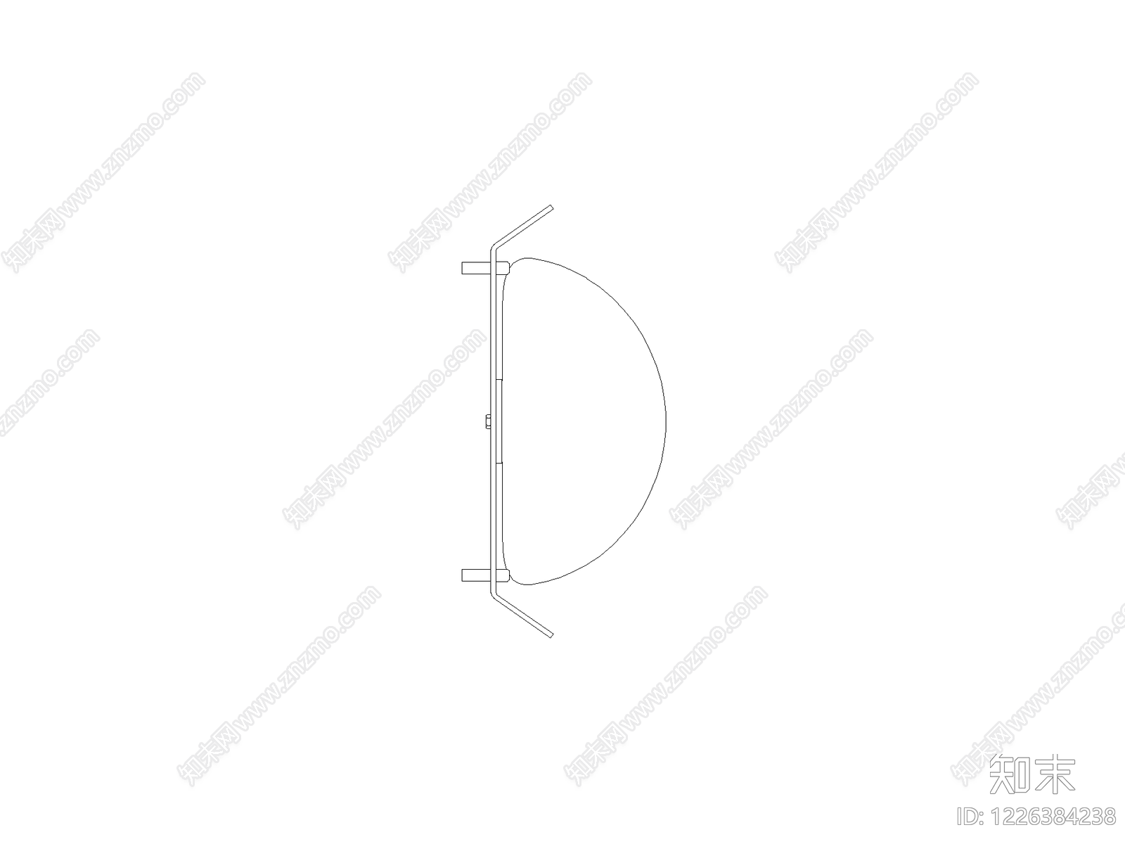 五金管件cad施工图下载【ID:1226384238】