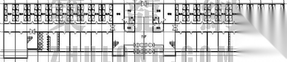 某监狱宿舍建筑设计方案cad施工图下载【ID:166820126】