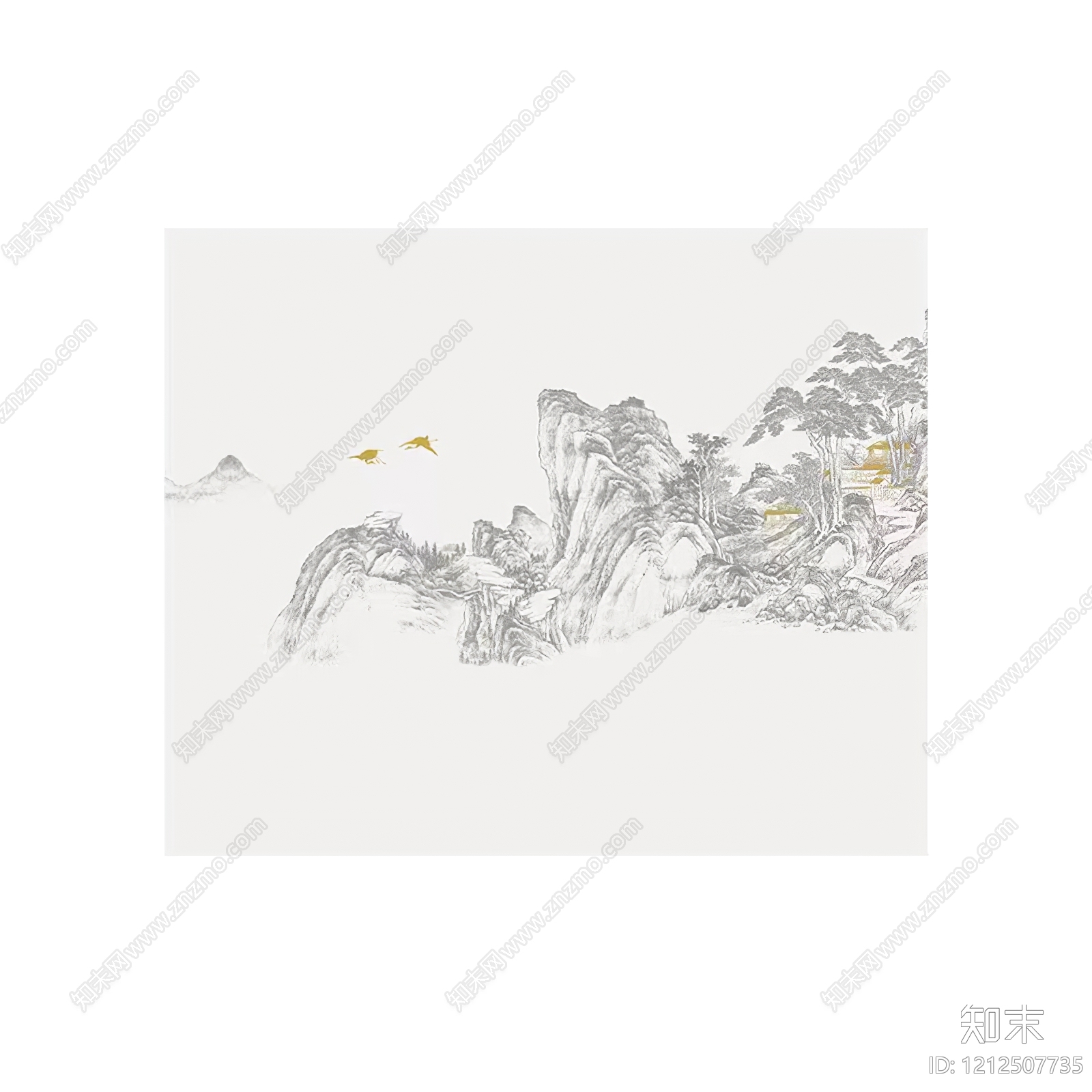 山水贴图下载【ID:1212507735】