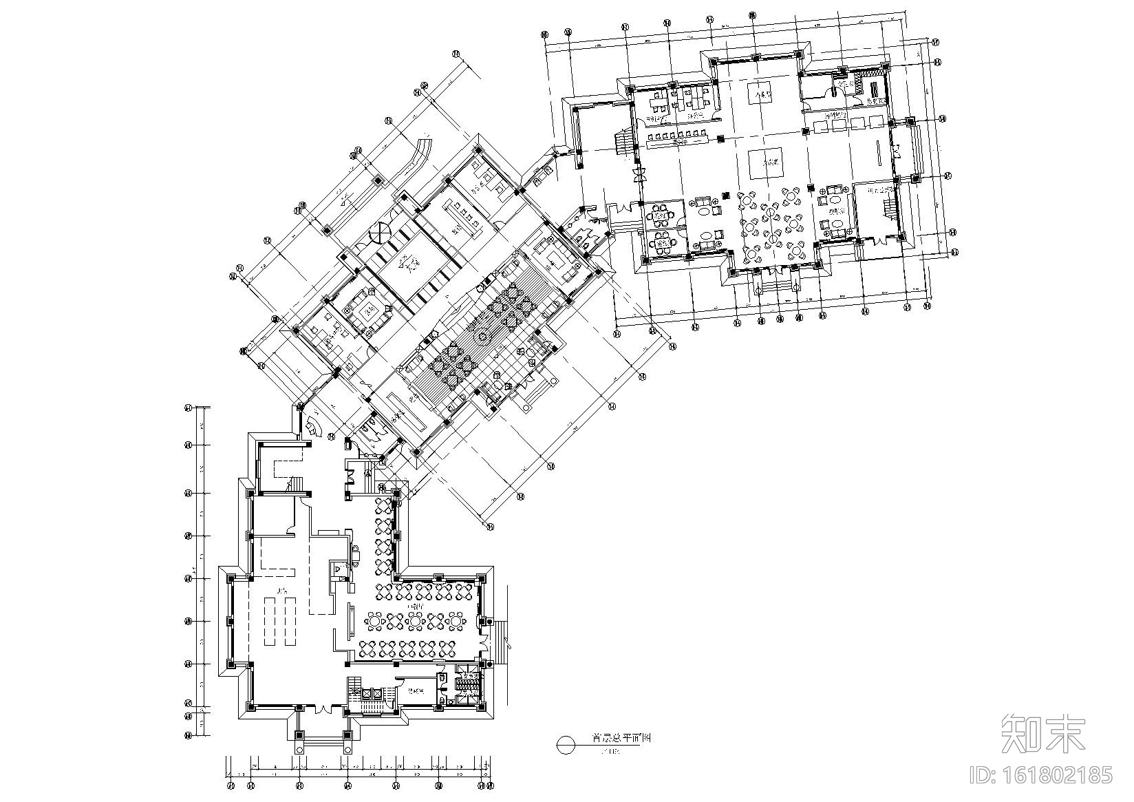 ​[苏州]梁景华_都市华庭会所项目施工图cad施工图下载【ID:161802185】