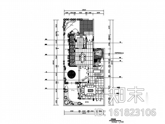 [深圳]混搭风格三层别墅样板间室内装修图（含效果）施工图下载【ID:161823106】