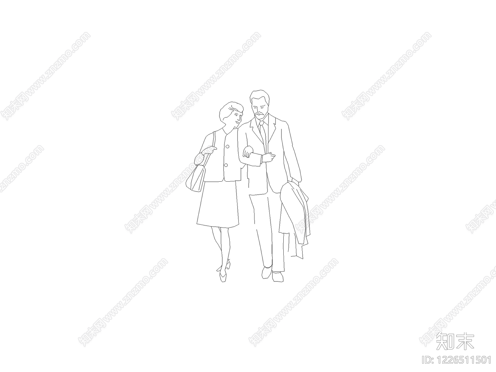 人物cad施工图下载【ID:1226511501】