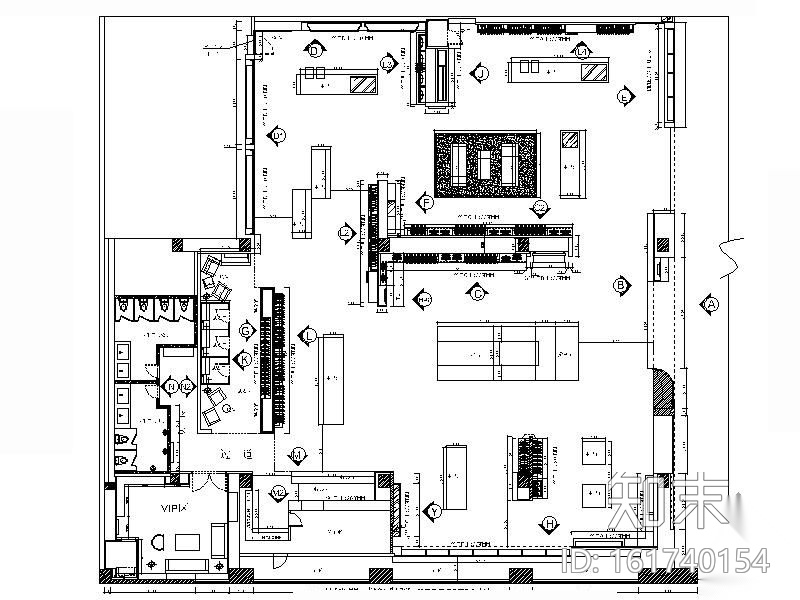 FORTEI服装品牌装修图施工图下载【ID:161740154】
