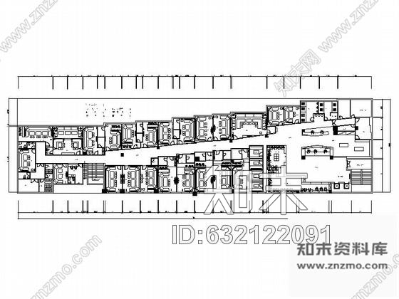 施工图武汉商业街大型综合量贩时尚古典KTV装修图含效果cad施工图下载【ID:632122091】