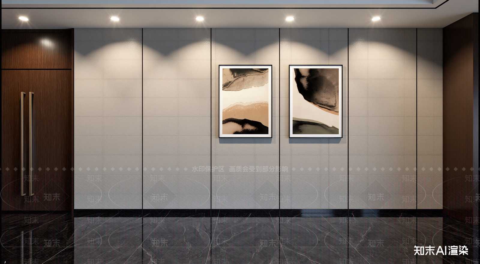 现代玄关3D模型下载【ID:1221766721】