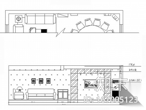 [江西]特色老字号高档饭店装修施工图（含效果）cad施工图下载【ID:167005123】