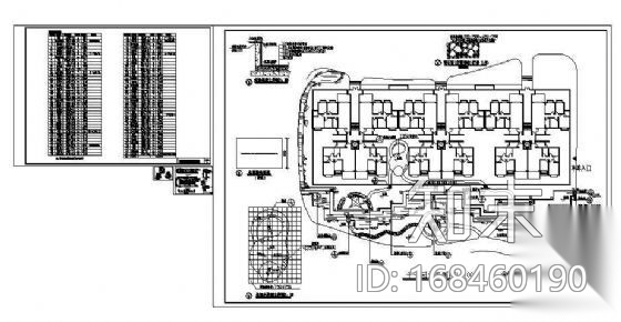 千千园绿化施工图cad施工图下载【ID:168460190】