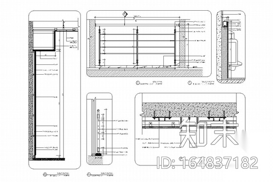 [江苏]省级重点实验中学行政楼室内施工图cad施工图下载【ID:164837182】