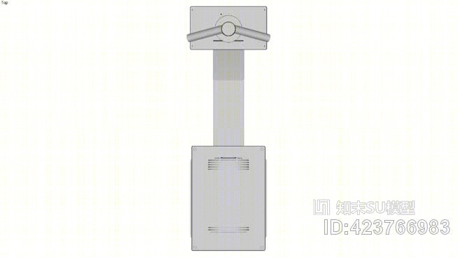 戴森的气刀（PC9/AB11）壁挂式水龙头SU模型下载【ID:423766983】