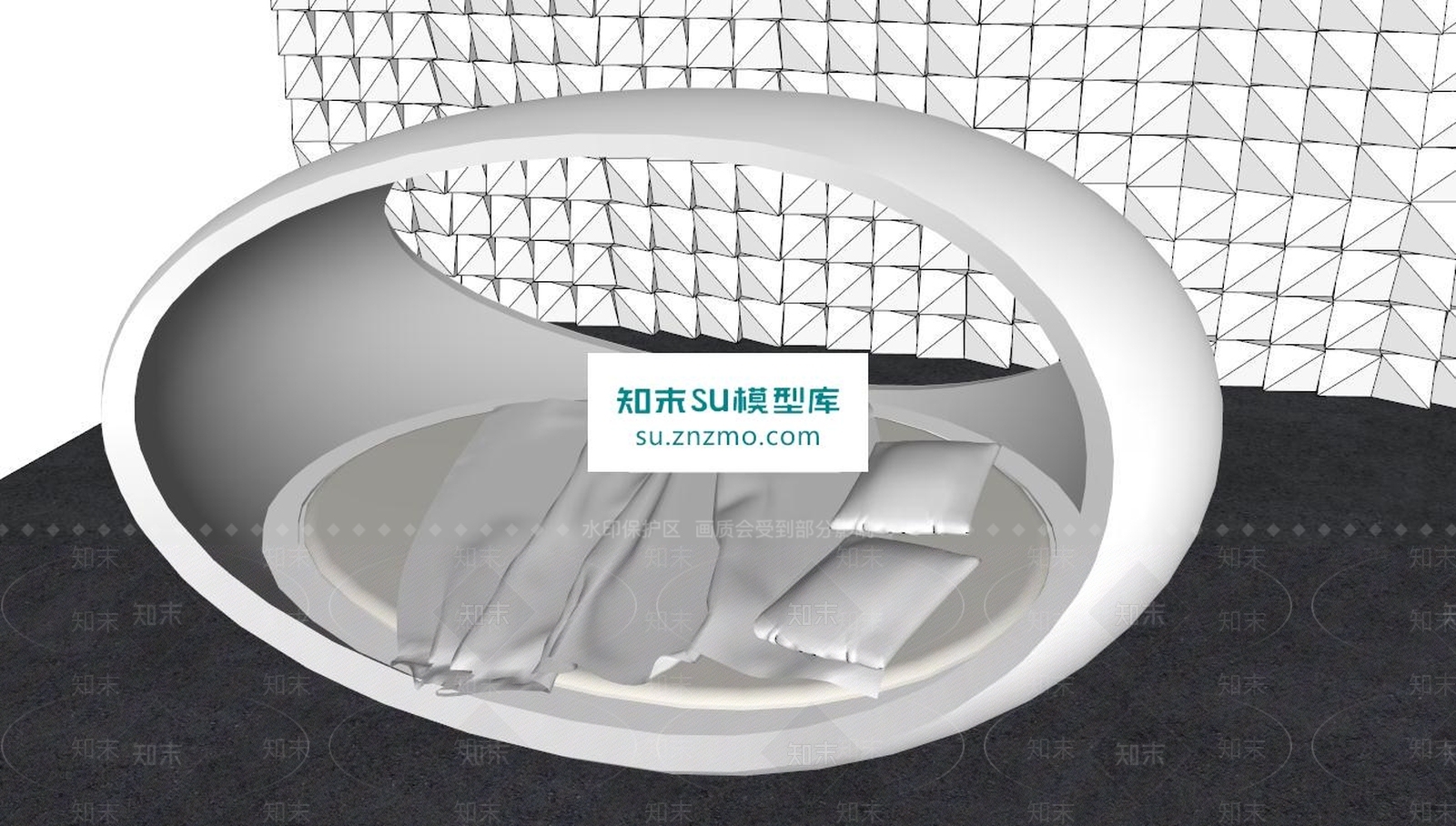 蛋形SU模型下载【ID:162386187】
