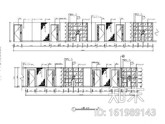 [山东]某四星国际大酒店装修图cad施工图下载【ID:161989143】