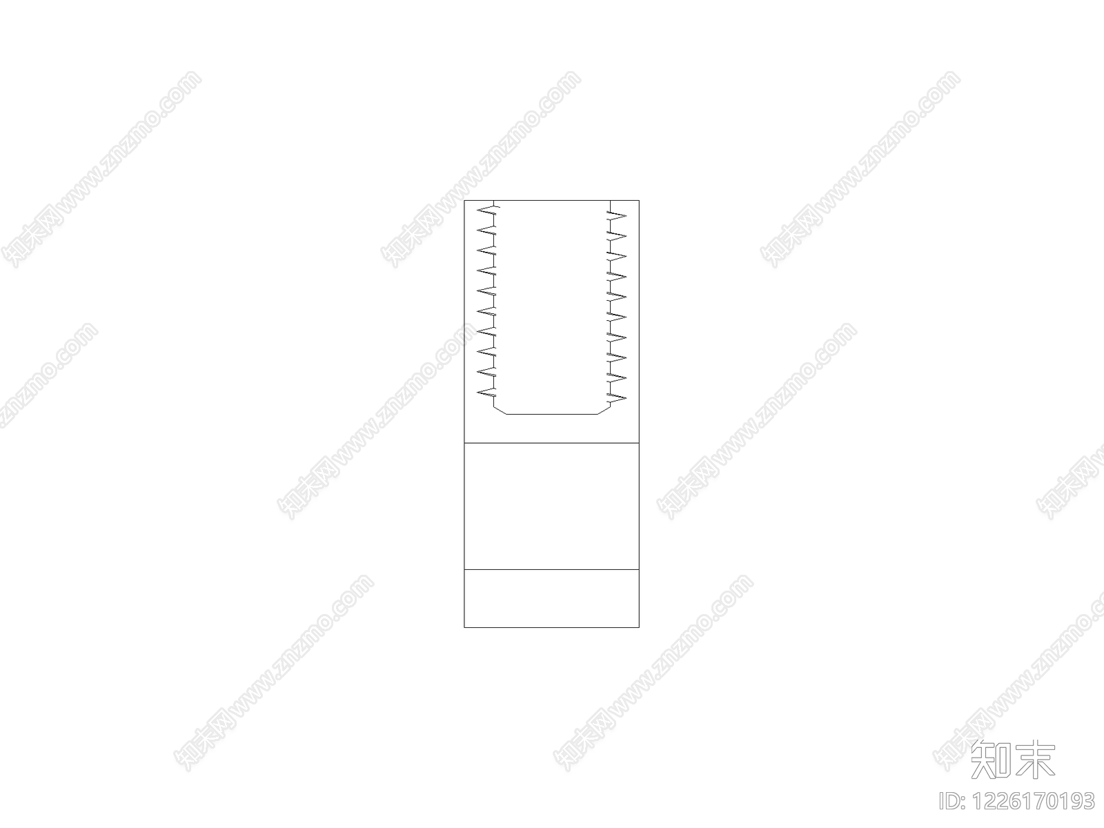 现代五金管件CAD图纸