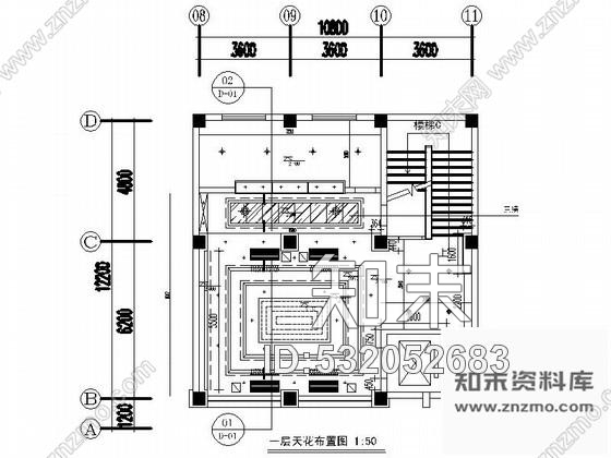 施工图义乌某别致酒店室内装修图含效果cad施工图下载【ID:532052683】