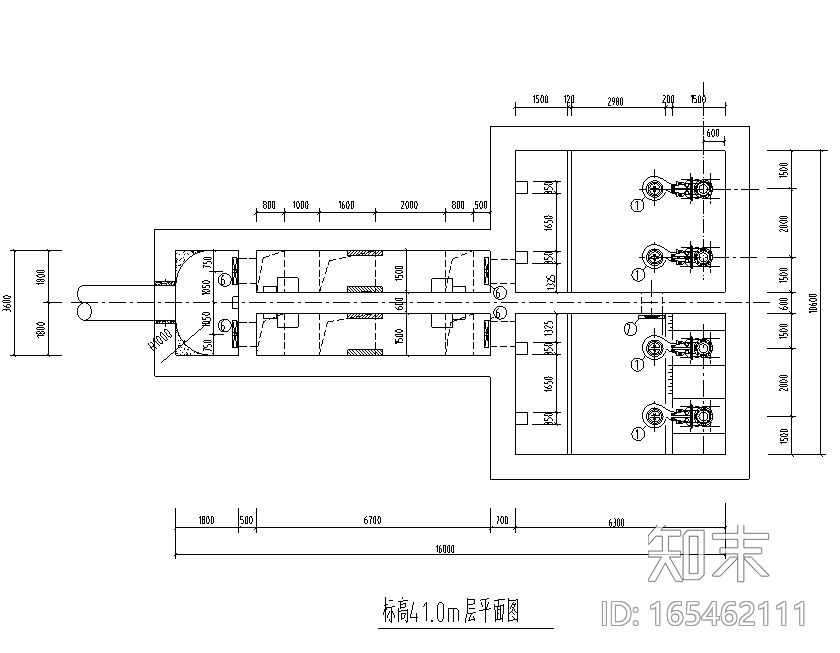 [湖北]污水处理厂水处理工艺设计图（CAD）cad施工图下载【ID:165462111】