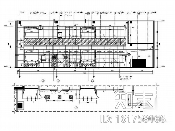 [南通]首家5A级国际贸易中心高档办公楼装修施工图（含...cad施工图下载【ID:161758166】