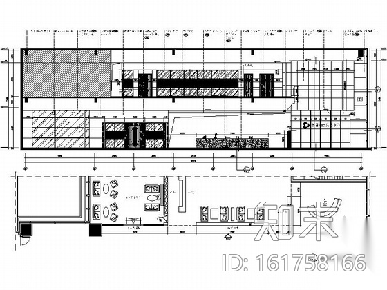 [南通]首家5A级国际贸易中心高档办公楼装修施工图（含...cad施工图下载【ID:161758166】