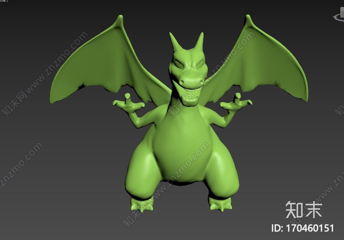 飞龙Charizard_sculpt3d打印模型下载【ID:170460151】