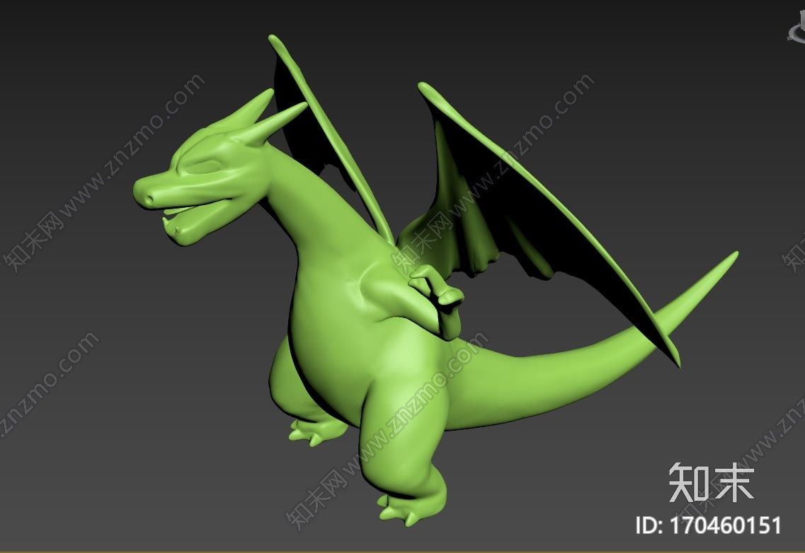 飞龙Charizard_sculpt3d打印模型下载【ID:170460151】