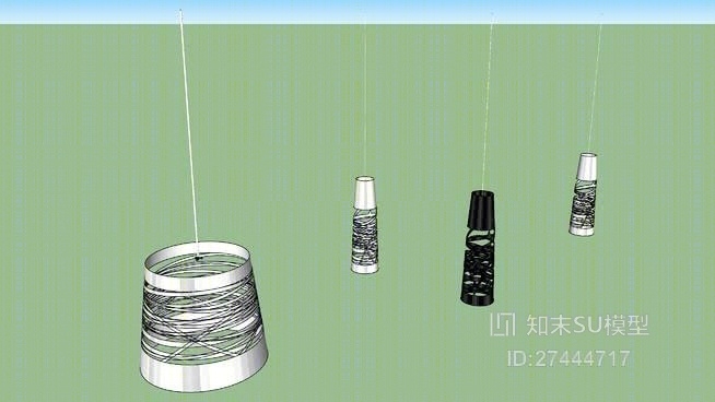 吊灯SU模型下载【ID:317988884】