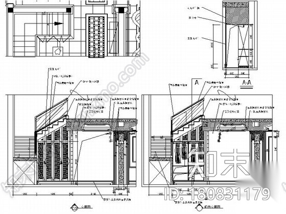 [上海]特色花园双层别墅样板房室内装修图（含实景）cad施工图下载【ID:180831179】