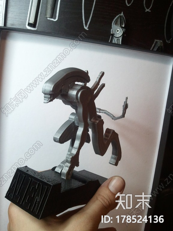 外星人3d打印模型下载【ID:178524136】