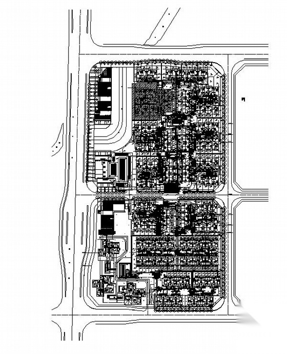 示范区景观CAD图纸
