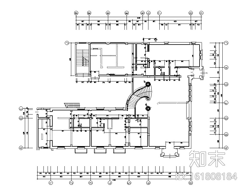 云间柏庐会所空间设计施工图（附效果图）cad施工图下载【ID:161808184】