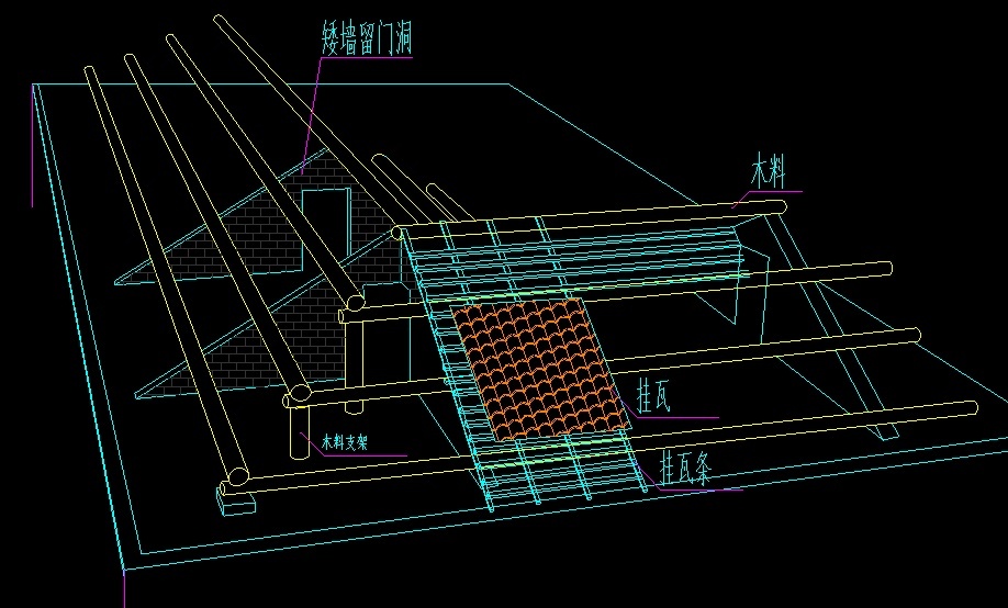 农村别墅全套图纸cad施工图下载【ID:160916153】