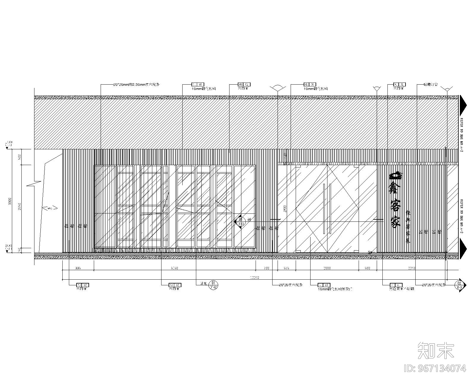 [福建]中式--鑫客家万达店经典客家菜馆施工图+效果图cad施工图下载【ID:967134074】